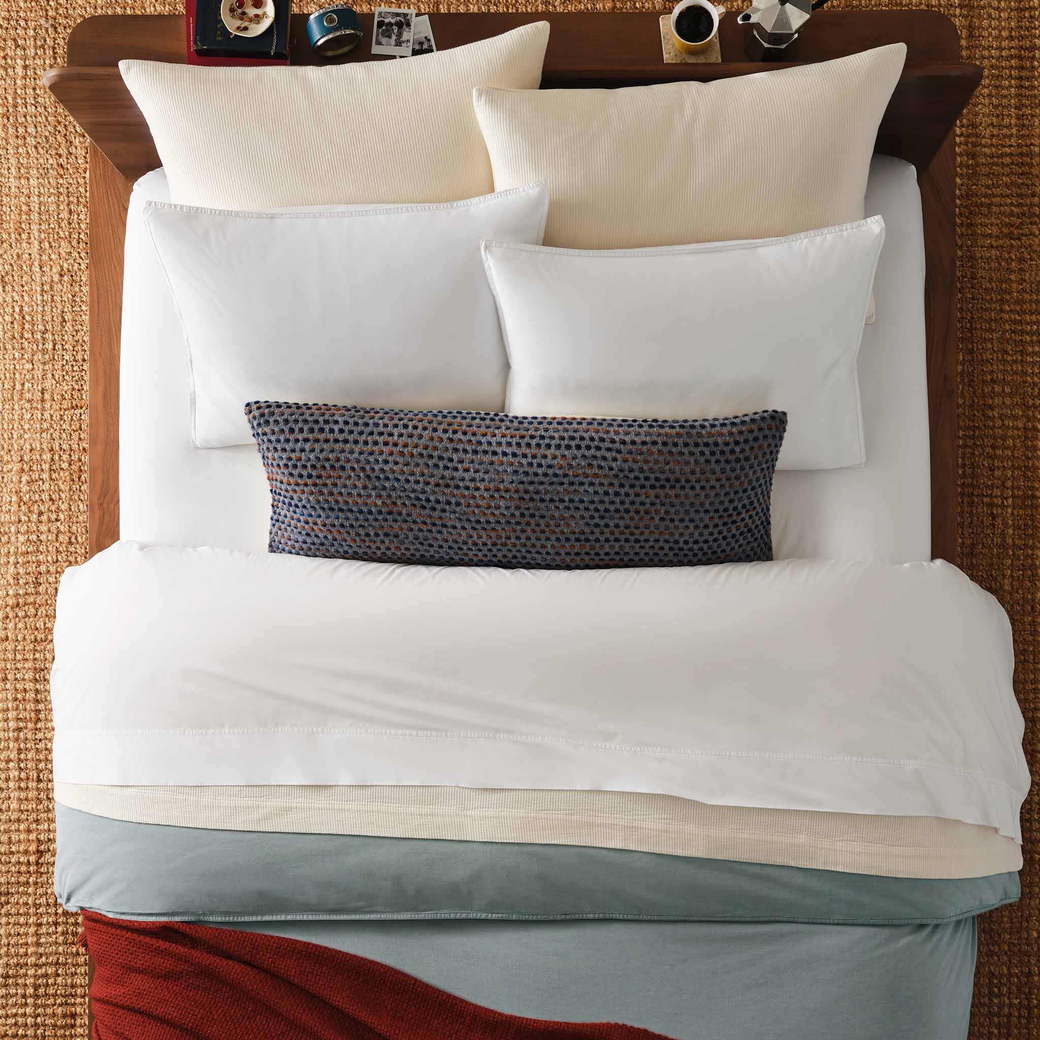 Washed Classic Percale Pillowcase Set - Last Call - Image 5