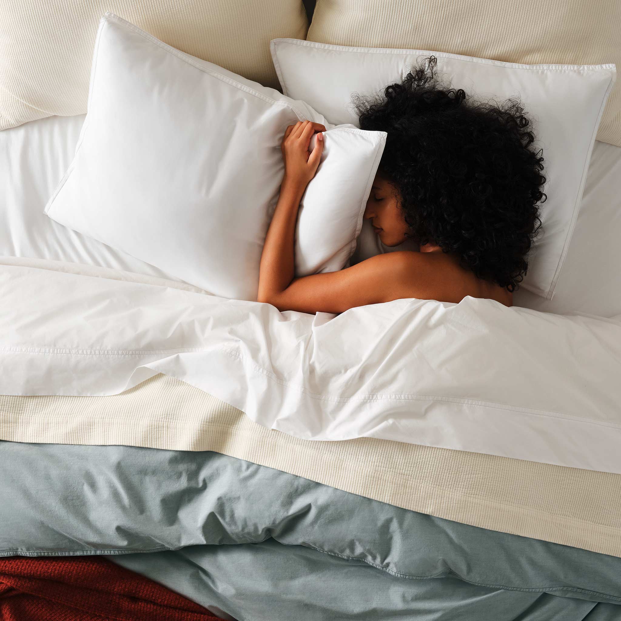Washed Classic Percale Pillowcase Set - Last Call - Image 4