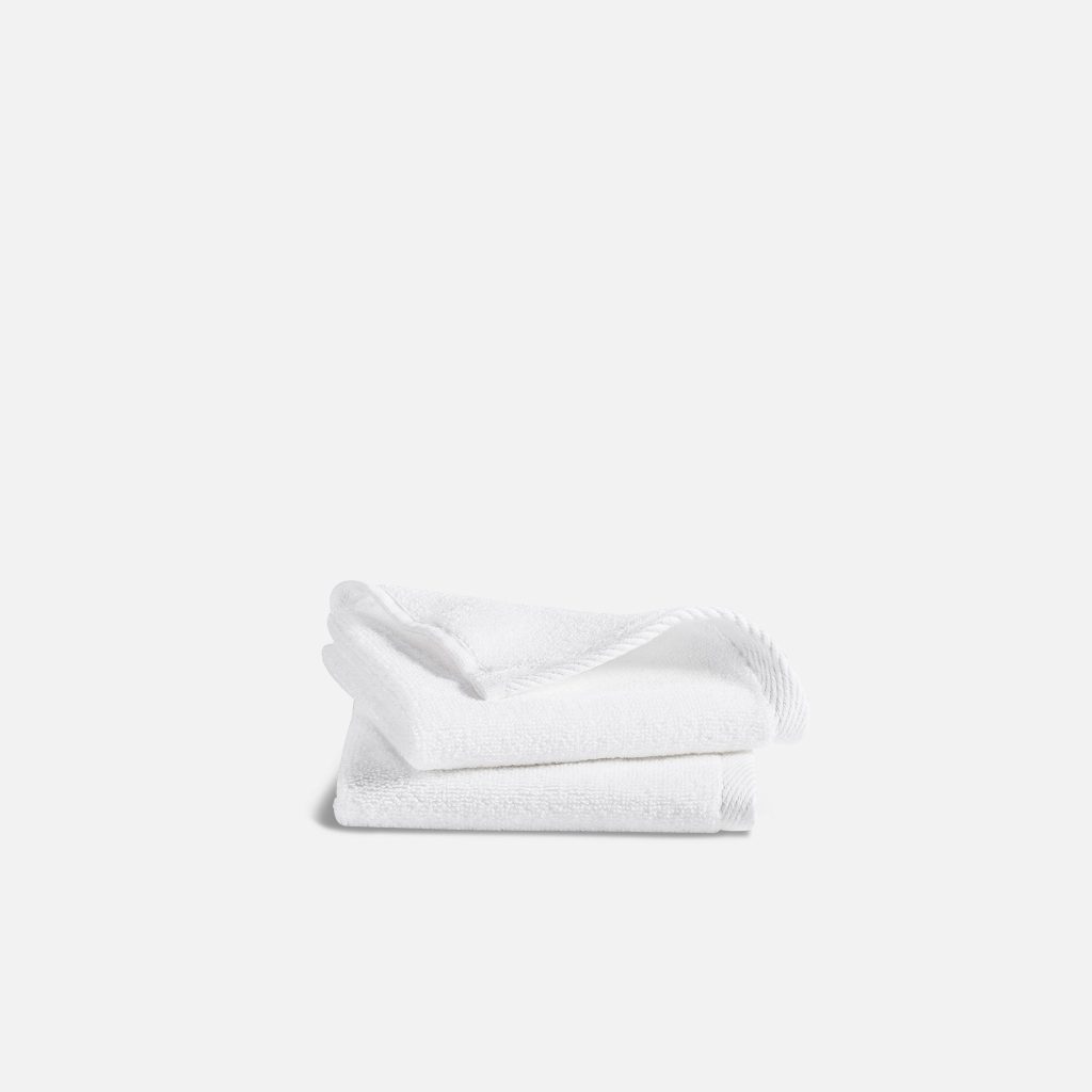 Plush Turkish Cotton Washcloths Set of 2