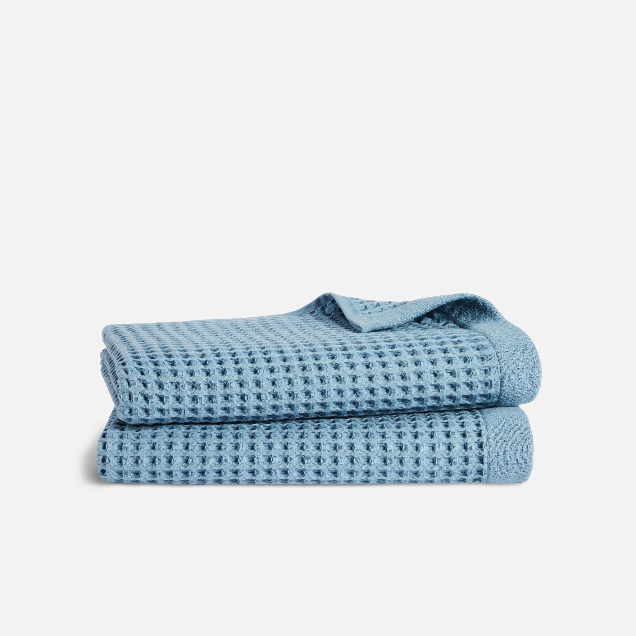 Dreamweave Waffle Bath Towels Set of 2 - Last Call - Image 2