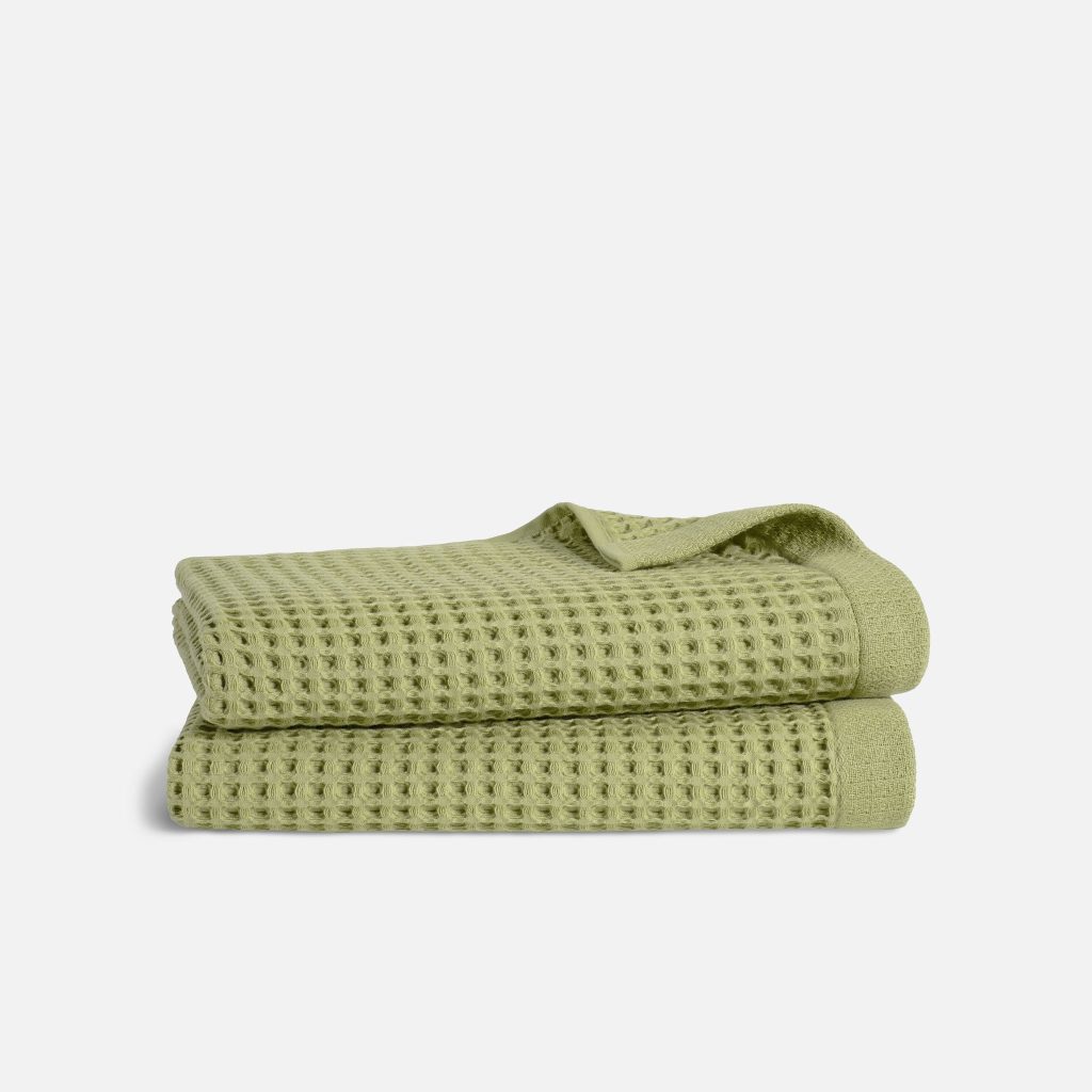 Dreamweave Waffle Bath Towels Set of 2 - Last Call