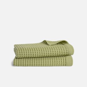 Dreamweave Waffle Bath Towels Set of 2 – Last Call