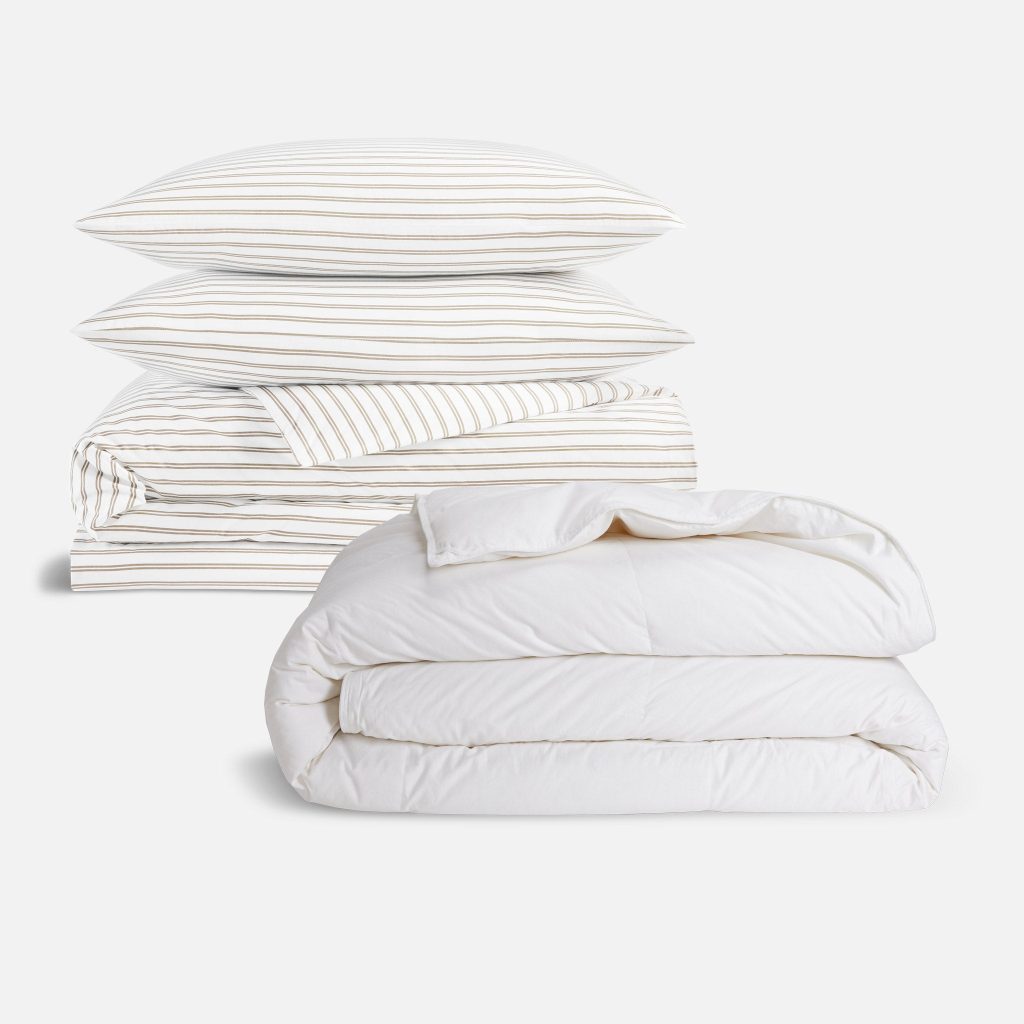 Classic Percale Duvet Set Bundle