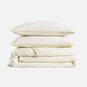 Washed European Linen Duvet Set
