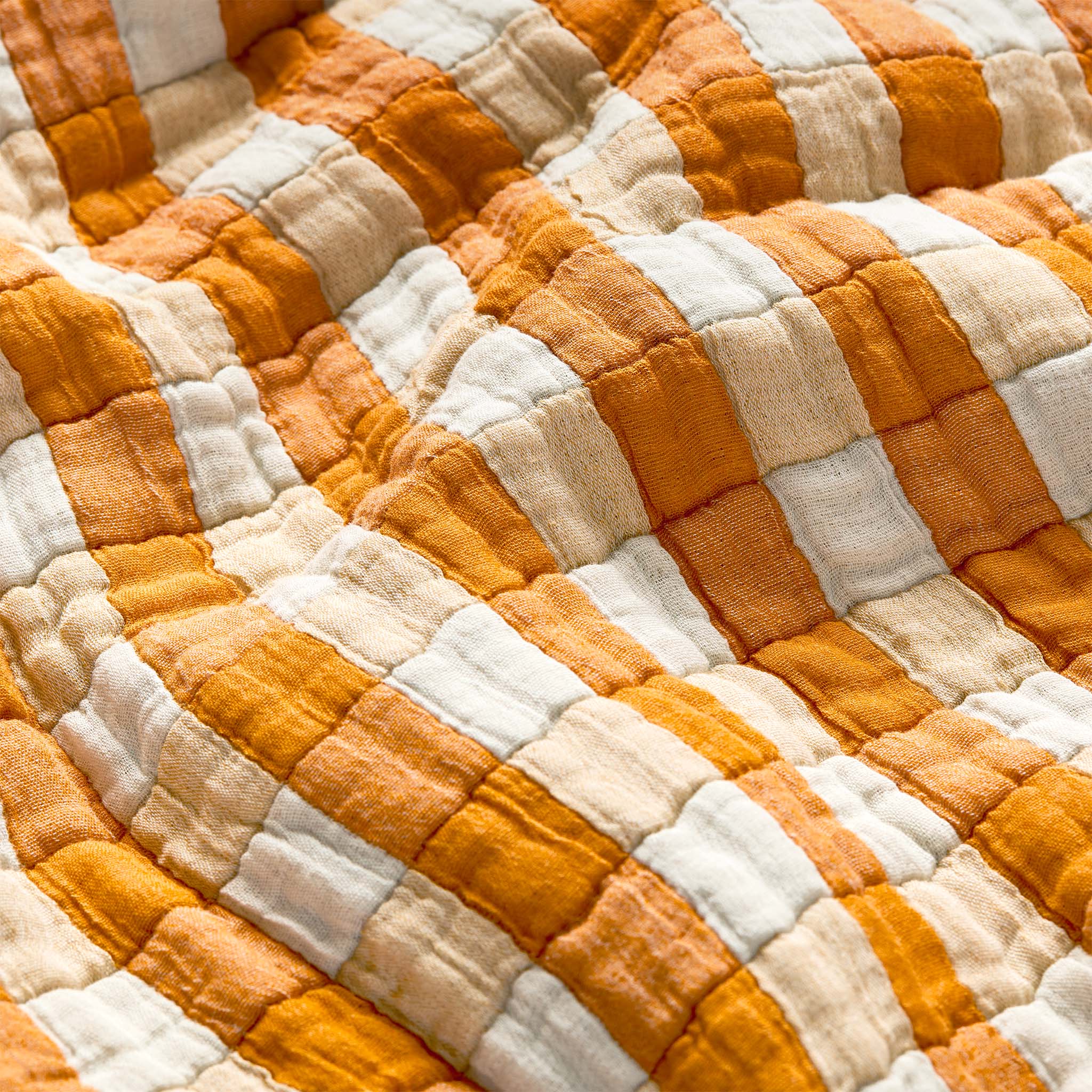 Breezeweave Cotton Gingham Bed Blanket - Last Call - Image 6