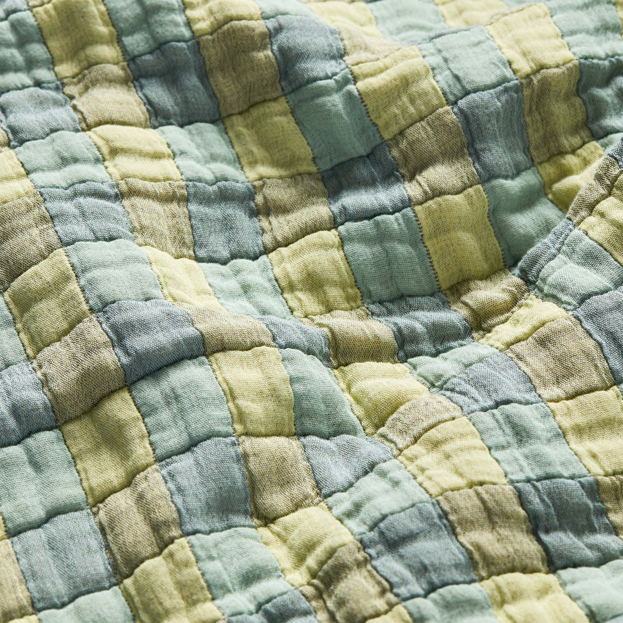 Breezeweave Cotton Gingham Bed Blanket - Last Call - Image 2