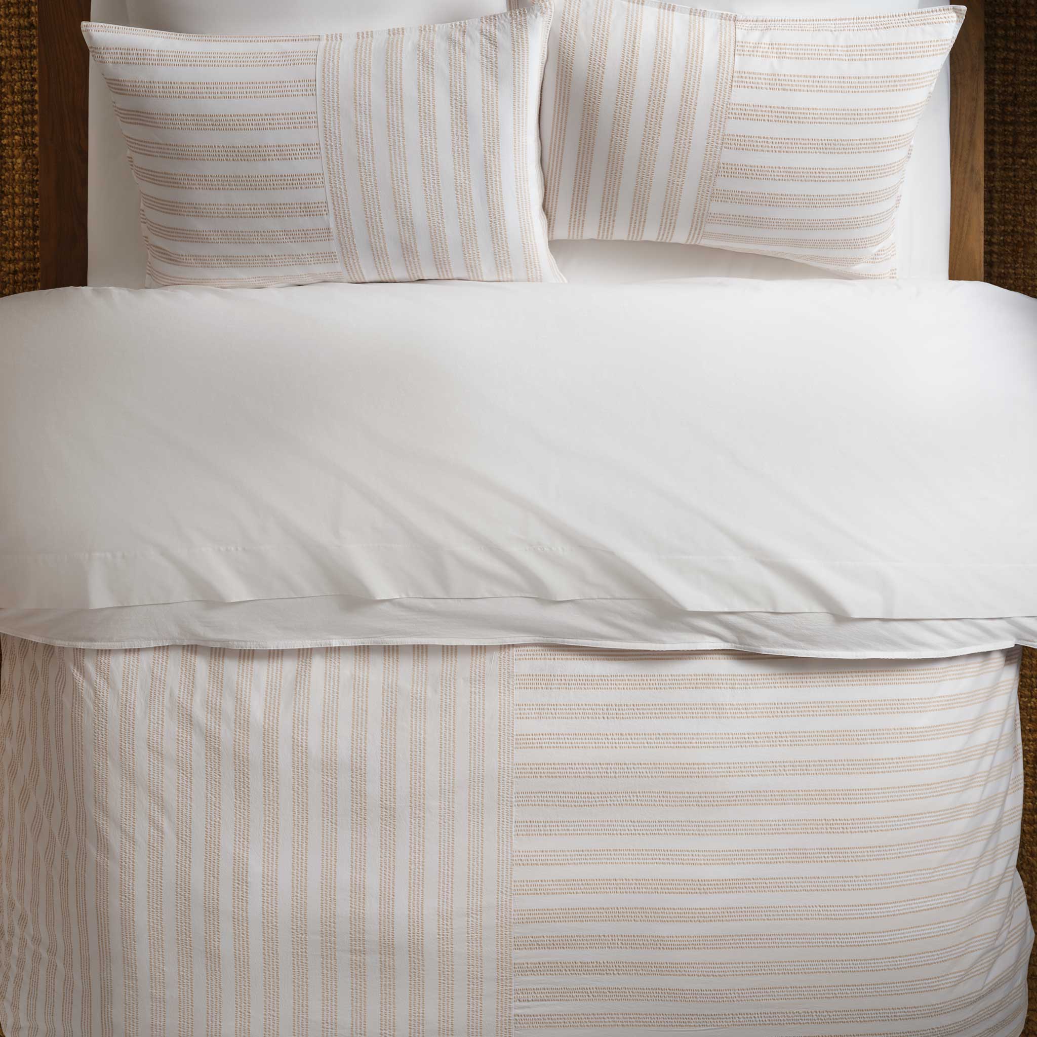 Seersucker Classic Percale Sham Set - Image 3